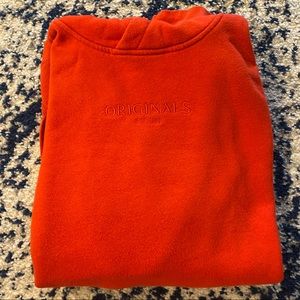 Jack & Jones Originals Drop Shoulder Hoodie With Brand Embroidery